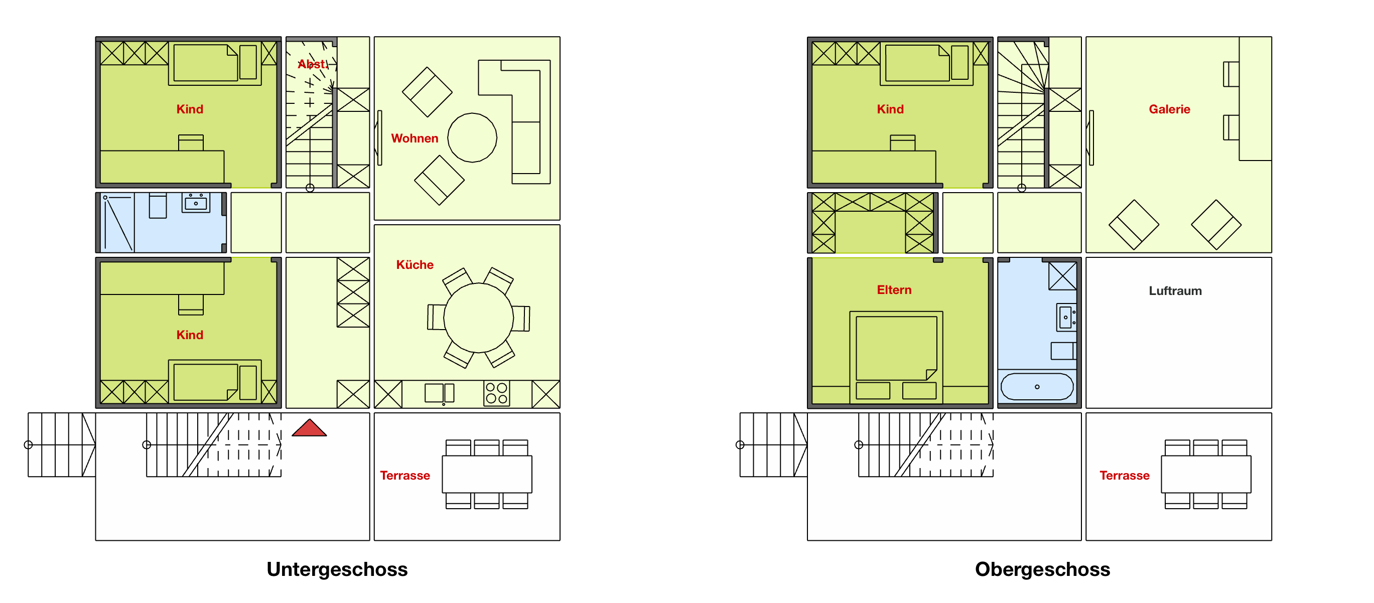 Erweiterung auf zwei Etagen